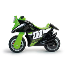 Load image into Gallery viewer, INJUSA Spline Green Ride-On Motorbike