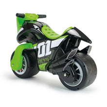 Load image into Gallery viewer, INJUSA Spline Green Ride-On Motorbike