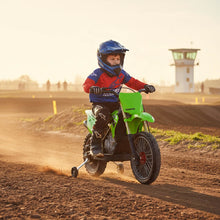 Carregar imagem no visualizador da galeria, Moto Eléctrica Infantil Kawasaki KX 85 II 12V Verde