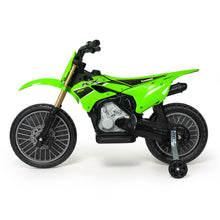 Carregar imagem no visualizador da galeria, Moto Eléctrica Infantil Kawasaki KX 85 II 12V Verde