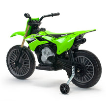 Carregar imagem no visualizador da galeria, Moto Eléctrica Infantil Kawasaki KX 85 II 12V Verde