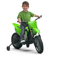 Carregar imagem no visualizador da galeria, Moto Eléctrica Infantil Kawasaki KX 85 II 12V Verde