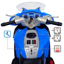 Load image into Gallery viewer, Feber Police 12V electric motorcycle
