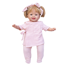 Cargar imagen en el visor de la galería, Muñeca Emma Coletas BOBBLE rosa de 42 cm