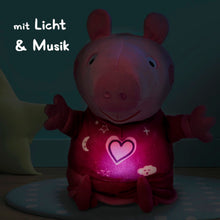 Load image into Gallery viewer, Good Night Peppa Pig Plush Doll with Light and Lullaby