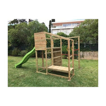 Cargar imagen en el visor de la galería, Parque Infantil CROSSFIT XL con Columpio Doble