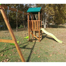 Load image into Gallery viewer, CARLIT M children's playground with canvas roof and double swing