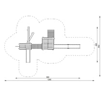 Carregar imatge al visor de la galeria, Parc Infantil de Robin Skyline Set
