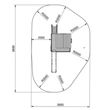Cargar imagen en el visor de la galería, Parque Infantil LOLLIPOP XL Verde