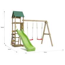 Carregar imatge al visor de la galeria, Parque Infantil de Madera Max-Play 2.1 con Tobogán