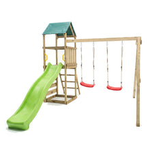 Carregar imatge al visor de la galeria, Parque Infantil de Madera Max-Play 2.1 con Tobogán