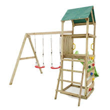 Carregar imatge al visor de la galeria, Parque Infantil de Madera Max-Play 2.1 con Tobogán