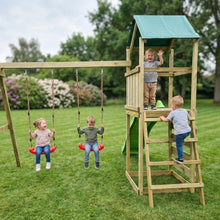 Carregar imatge al visor de la galeria, Parque Infantil de Madera Max-Play 2.1 con Tobogán