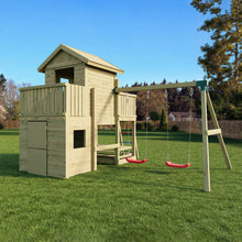 Carregar imagem no visualizador da galeria, Parque Infantil Fungoo Multifort con tobogán