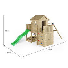Carregar imagem no visualizador da galeria, Parque Infantil Fungoo Multifort con tobogán