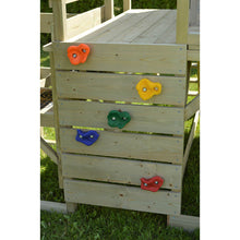 Cargar imagen en el visor de la galería, Parque infantil para jardín My Lodge con columpio y gimnasio