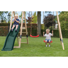 Load image into Gallery viewer, Columpio para jardín con tobogán Ava