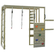Load image into Gallery viewer, Garden Playground - My Lodge with Double Swing and Gym