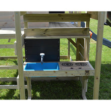 Cargar imagen en el visor de la galería, Parque Infantil para Jardín Nordic Adventure House con Tobogán, Gimnasio y Cocina