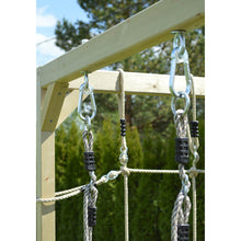 Cargar imagen en el visor de la galería, Parque Infantil para Jardín Nordic Adventure House con Tobogán y Gimnasio