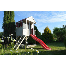 Load image into Gallery viewer, Wooden Playhouse - Summer Adventure with Slide, Gym and Kitchen