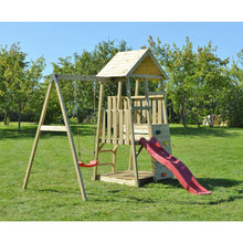 Cargar imagen en el visor de la galería, Parque Infantil Torre Junior 4 con rocódromo