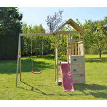 Cargar imagen en el visor de la galería, Parque Infantil Torre Junior 4 con rocódromo