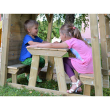 Load image into Gallery viewer, Torre Junior 8 Children's Park with picnic table and climbing wall