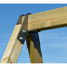 Load image into Gallery viewer, Torre Junior 8 Children's Park with picnic table and climbing wall