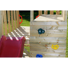 Load image into Gallery viewer, Torre Junior 8 Children's Park with picnic table and climbing wall