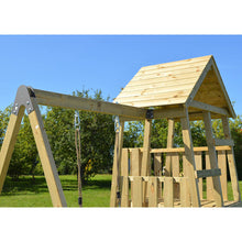 Load image into Gallery viewer, Torre Junior 8 Children's Park with picnic table and climbing wall