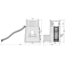 Load image into Gallery viewer, Parque Infantil Fungoo Resort con Gran Tobogán