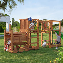 Cargar imagen en el visor de la galería, Parque Infantil Tren Locomotora Express