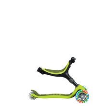 Load image into Gallery viewer, Go Up Active 3-in-1 Seat Scooter with Lights - Green lime