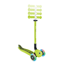 Load image into Gallery viewer, Go Up Active 3-in-1 Seat Scooter with Lights - Green lime