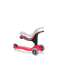 Load image into Gallery viewer, 3 in 1 scooter with Go Up Sporty seat with lights - Red