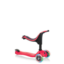 Load image into Gallery viewer, 3 in 1 scooter with Go Up Sporty seat with lights - Red