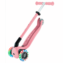 Load image into Gallery viewer, Globber Go Up Active Evolutionary Scooter 360 Lights - Pink