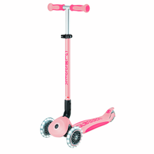 Load image into Gallery viewer, Globber Go Up Deluxe Lights Evolutionary Scooter - Pink