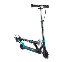 Cargar imagen en el visor de la galería, Patinete Globber Flow Element Junior Luces Led Blancas - Black Teal