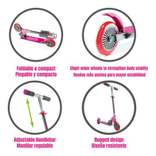 Carregar imatge al visor de la galeria, Patinet Plegable City Scooter Molto rosa