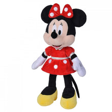 Load image into Gallery viewer, Minnie Mouse plush doll in red dress 35 cm