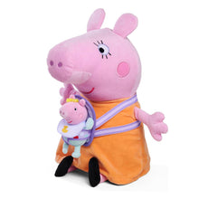 Cargar imagen en el visor de la galería, Peluche Mamá Pig con Evie Peppa Pig 33 cm