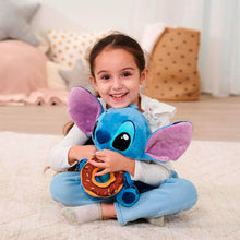 Load image into Gallery viewer, Stitch Plush with Donut Disney 25 cm