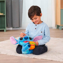 Carregar imagem no visualizador da galeria, Peluche Stitch con Hamburguesa Disney 25 cm