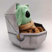 Carregar imagem no visualizador da galeria, Peluche The Mandalorian Grogu en Cuna 25 cm