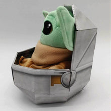 Carregar imagem no visualizador da galeria, Peluche The Mandalorian Grogu en Cuna 25 cm
