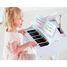 Load image into Gallery viewer, Piano de cola de lujo blanco Hape