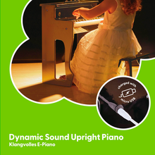 Load image into Gallery viewer, Piano infantil Hape con Taburete