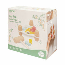 Load image into Gallery viewer, Korko Tap Tap Rainbow Cork and Wood Pick